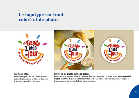 La viande une idée par jour Charte graphique